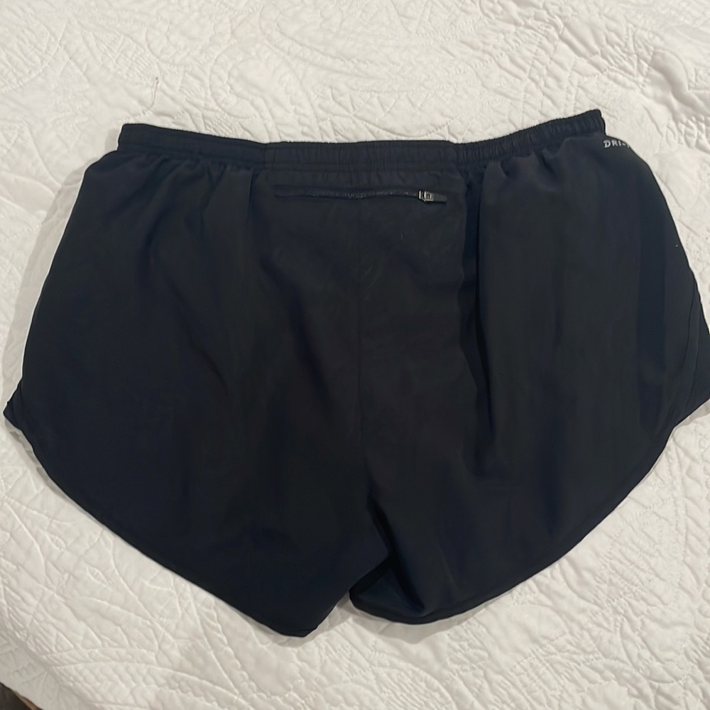 Nike athletic shorts size L, EUC, black - Picture 2 of 3
